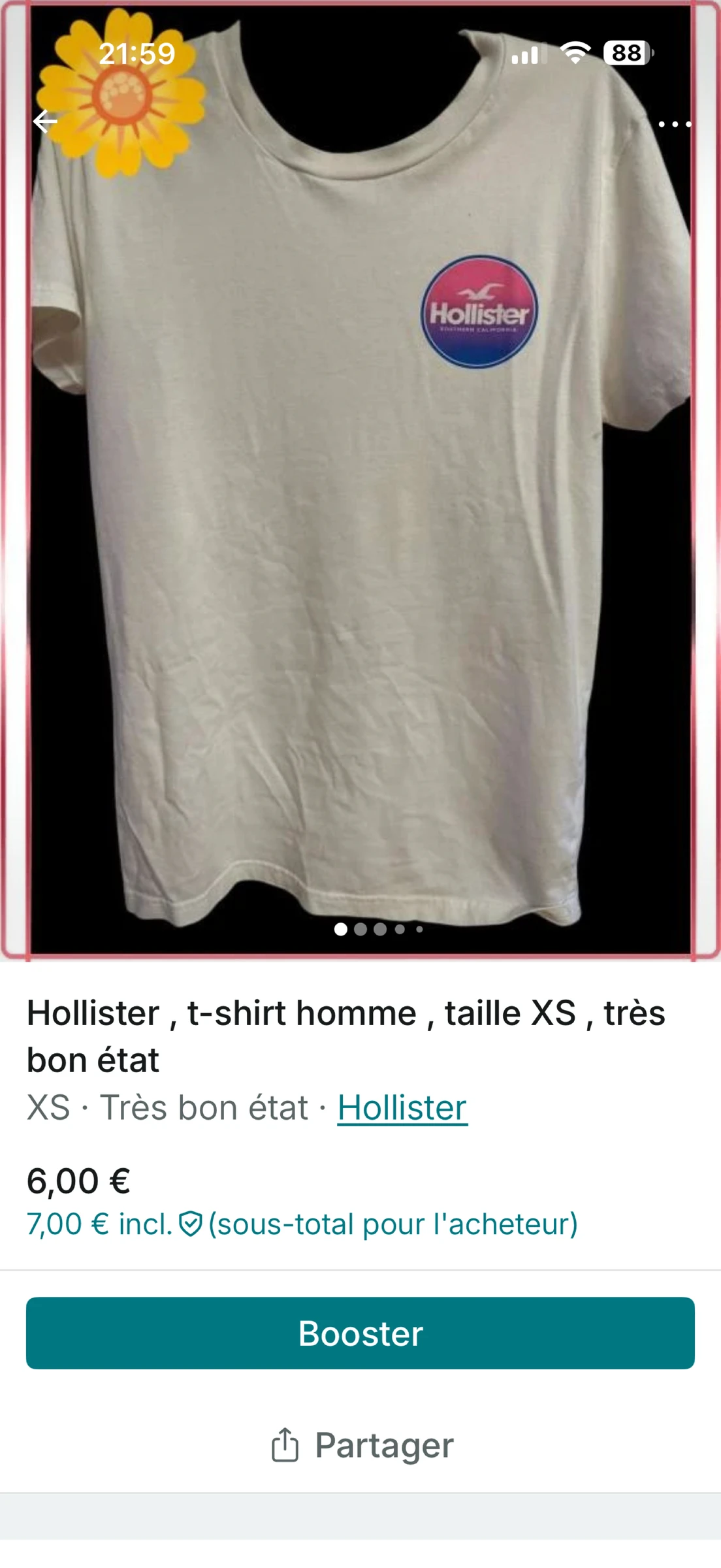 Kaporal, short de mezclilla /bermudas para hombre, talla 28 (M), nuevo sin etiqueta – photo 15